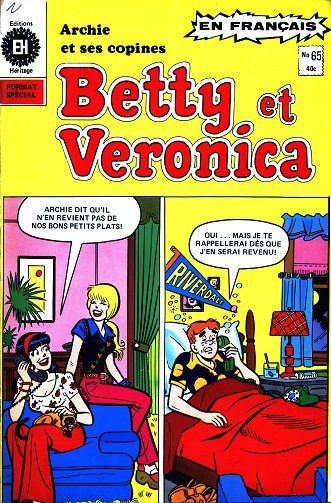 Betty et Veronica - Tome 65 Betty et Veronica - Tome 65