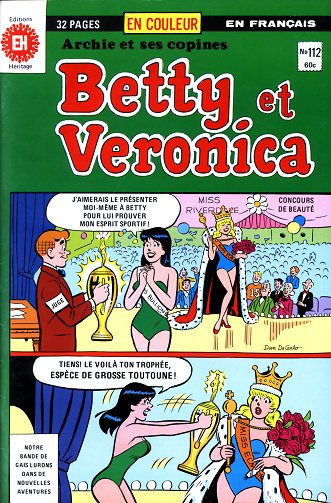 Betty et Veronica - Tome 112 Betty et Veronica - Tome 112