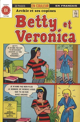 Betty et Veronica - Tome 119