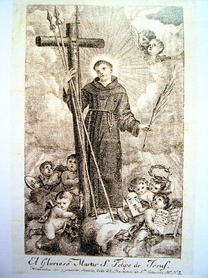 Saint Felipe de Jésus : un MARTYR Catholique MEXICAIN crucifié au JAPON ...