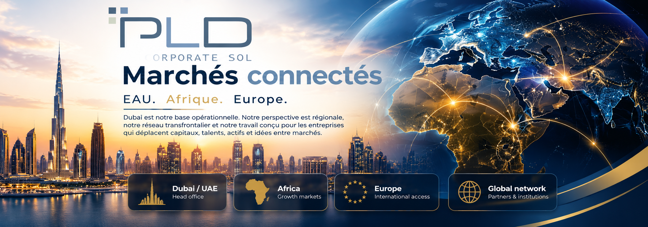 Moyen-Orient · Afrique · Europe — PLD Corporate Sol