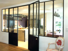 Besoin de conseil soubassement porte metal 1549047890-redoutable-cloison-verre-castorama-cloison-vitree-cuisine-castorama