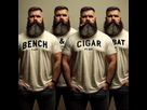 https://image.noelshack.com/fichiers/2023/42/4/1697745097-dall-e-2023-10-19-21-50-54-photo-of-four-identical-stout-men-with-beards-standing-side-by-side-each-wears-a-distinct-t-shirt-from-left-to-right-the-t-shirts-read-bench-c.jpg