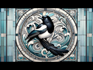 https://image.noelshack.com/fichiers/2023/42/5/1697823266-dall-e-2023-10-15-21-19-12-art-nouveau-medallion-artwork-portraying-a-striking-magpie-with-its-distinctive-black-and-white-plumage-perched-gracefully-by-the-pool-the-backdrop-min.jpg