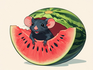 https://image.noelshack.com/fichiers/2024/23/2/1717461466-default-black-rat-emerging-from-a-watermelon-smiling-0.jpg